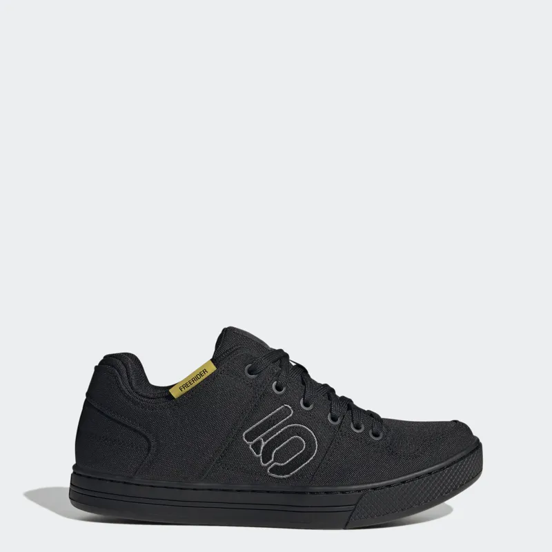 FiveTen Freerider Canvas  Flat Shoe- Core Black Solid Grey / Grey Five